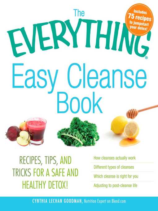 Cover image for The Everything Easy Cleanse Book